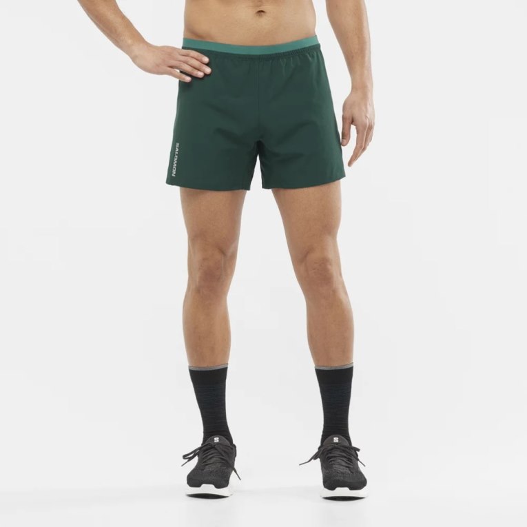 Bermudas Salomon Cross 5\'\' Hombre Verdes | MX LSDY201